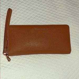 Michael Kors Continental Wallet in Brown